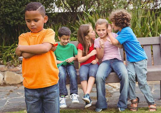 What role does bullying play in helping a child to grow up?